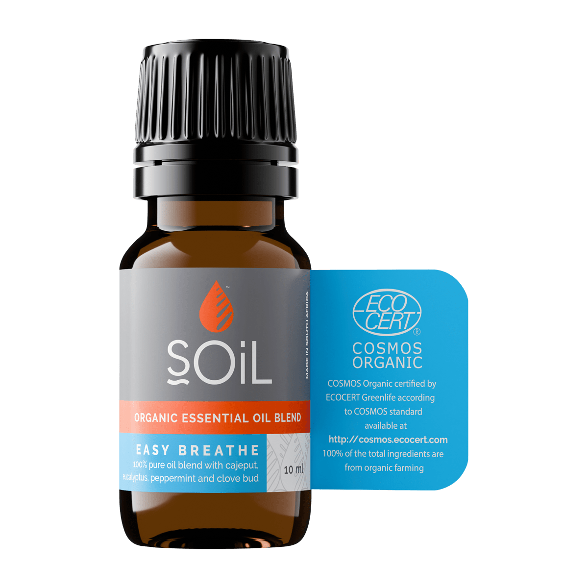 Easy Breathe - Organic Essential Oil Blend 10ml - TonicTrove
