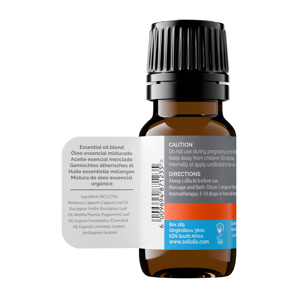 Easy Breathe - Organic Essential Oil Blend 10ml - TonicTrove