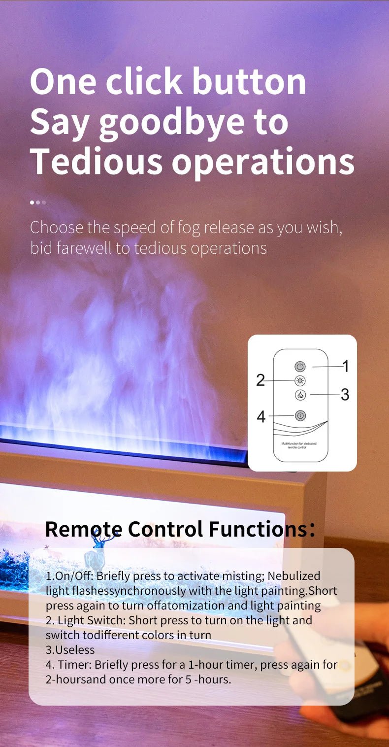 Fireplace Essential Oil Diffuser - TonicTrove