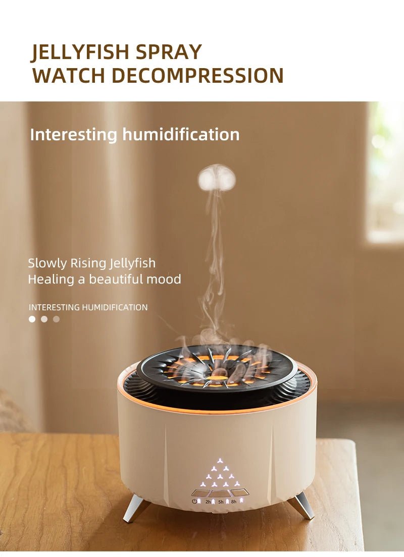 Flame Volcano Air Humidifier (Bluetooth) - TonicTrove
