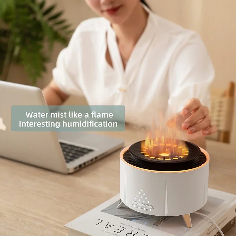 Flame Volcano Air Humidifier (Bluetooth) - TonicTrove