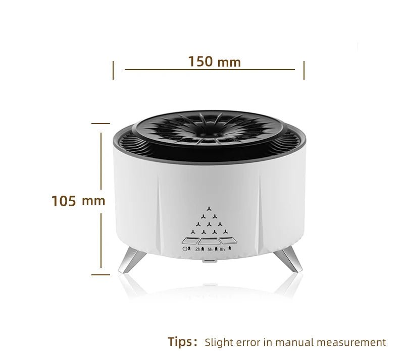 Flame Volcano Air Humidifier (Bluetooth) - TonicTrove