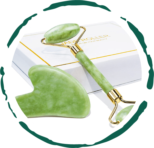 Jade Roller & Gua Sha Gift Box - TonicTrove