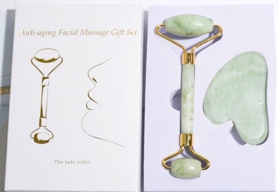Jade Roller & Gua Sha Gift Box - TonicTrove