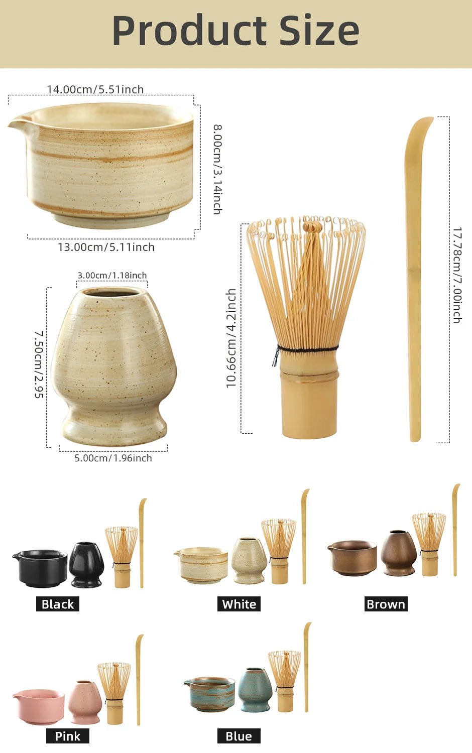 Japanese Matcha Whisk Stand Tea Ceremony Matcha Bowl Bamboo Whisk Grinder Brushes Tea Tools Holder Tea Accessories Teaware - TonicTrove