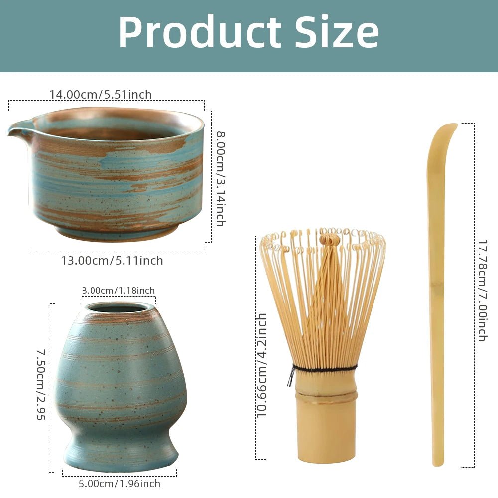 Japanese Matcha Whisk Stand Tea Ceremony Matcha Bowl Bamboo Whisk Grinder Brushes Tea Tools Holder Tea Accessories Teaware - TonicTrove
