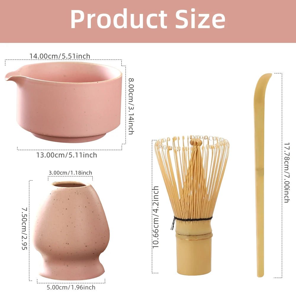 Japanese Matcha Whisk Stand Tea Ceremony Matcha Bowl Bamboo Whisk Grinder Brushes Tea Tools Holder Tea Accessories Teaware - TonicTrove