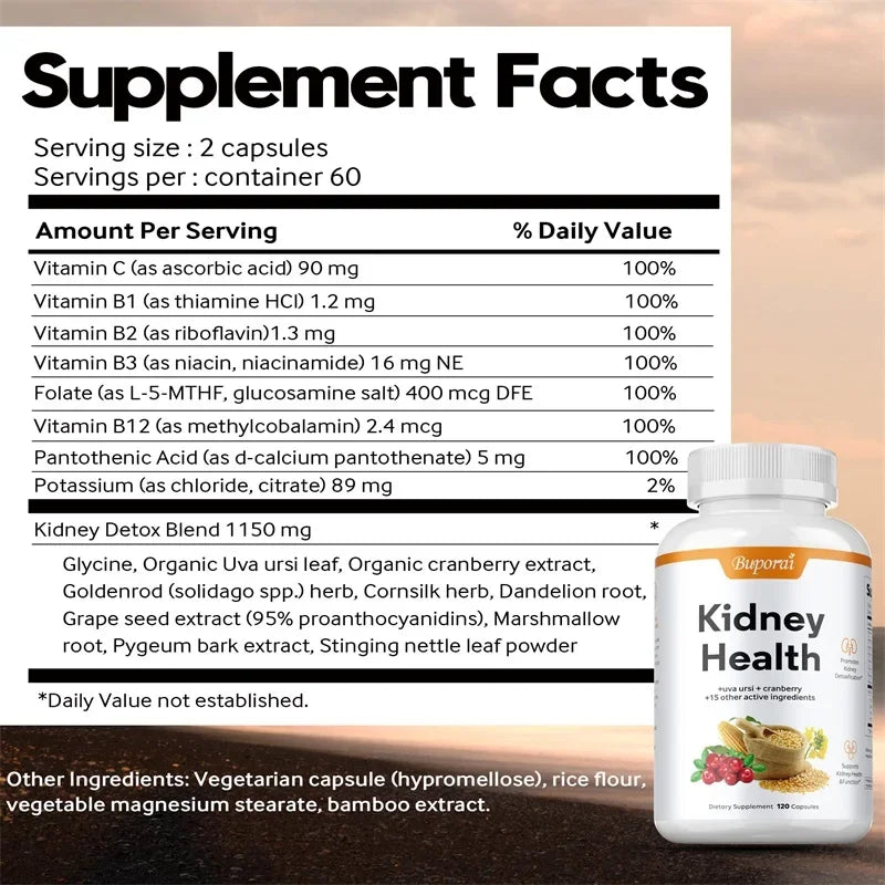 Kidney Health Support - Urinary Tract and Bladder Health, Kidney Support - TonicTrove