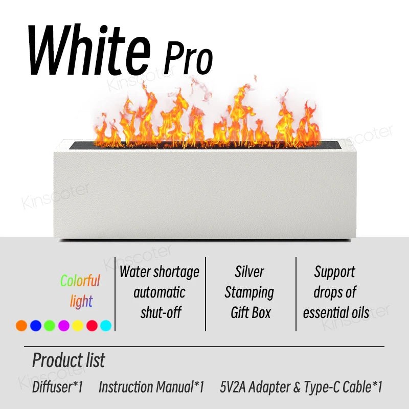 KINSCOTER Flame Air Humidifier - TonicTrove