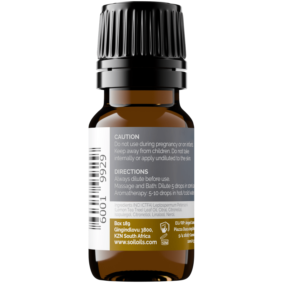 Organic Lemon Tea Tree Essential Oil 10ml - TonicTrove