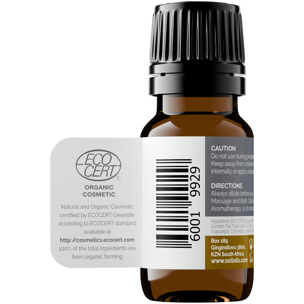 Organic Lemon Tea Tree Essential Oil 10ml - TonicTrove