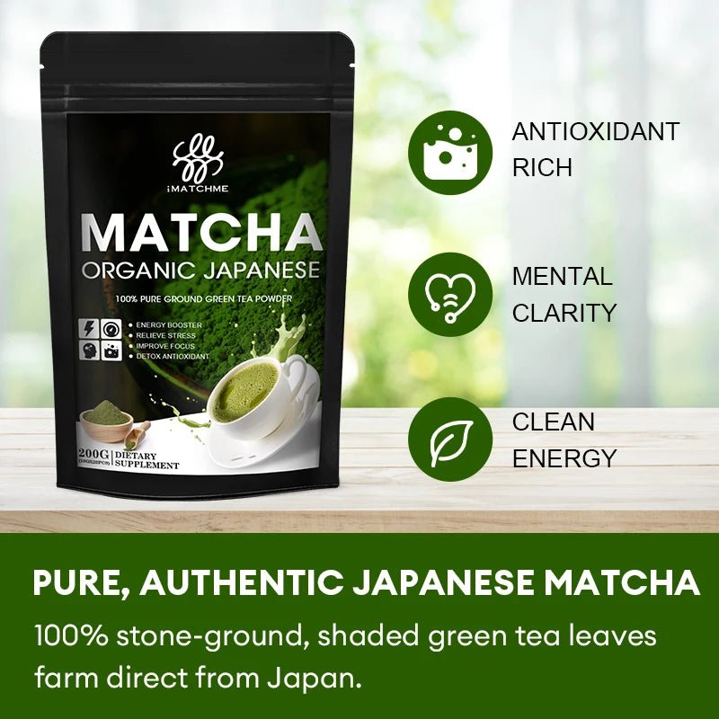 Original Matcha Supplement Superfood for Energy, Immune, Digestion and Antioxidant Support Weight Loss - TonicTrove