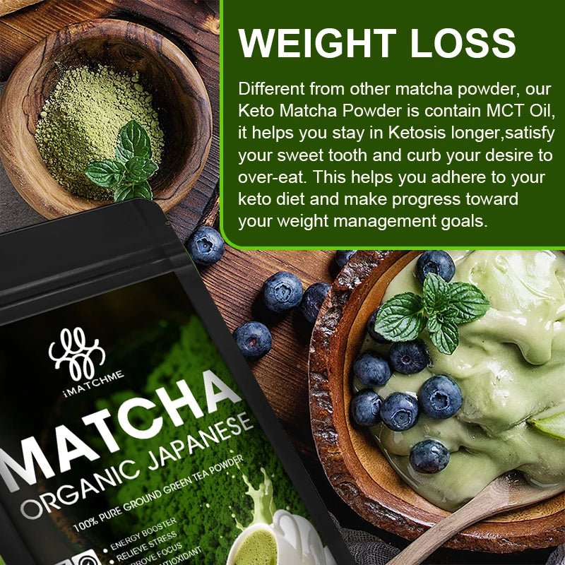Original Matcha Supplement Superfood for Energy, Immune, Digestion and Antioxidant Support Weight Loss - TonicTrove