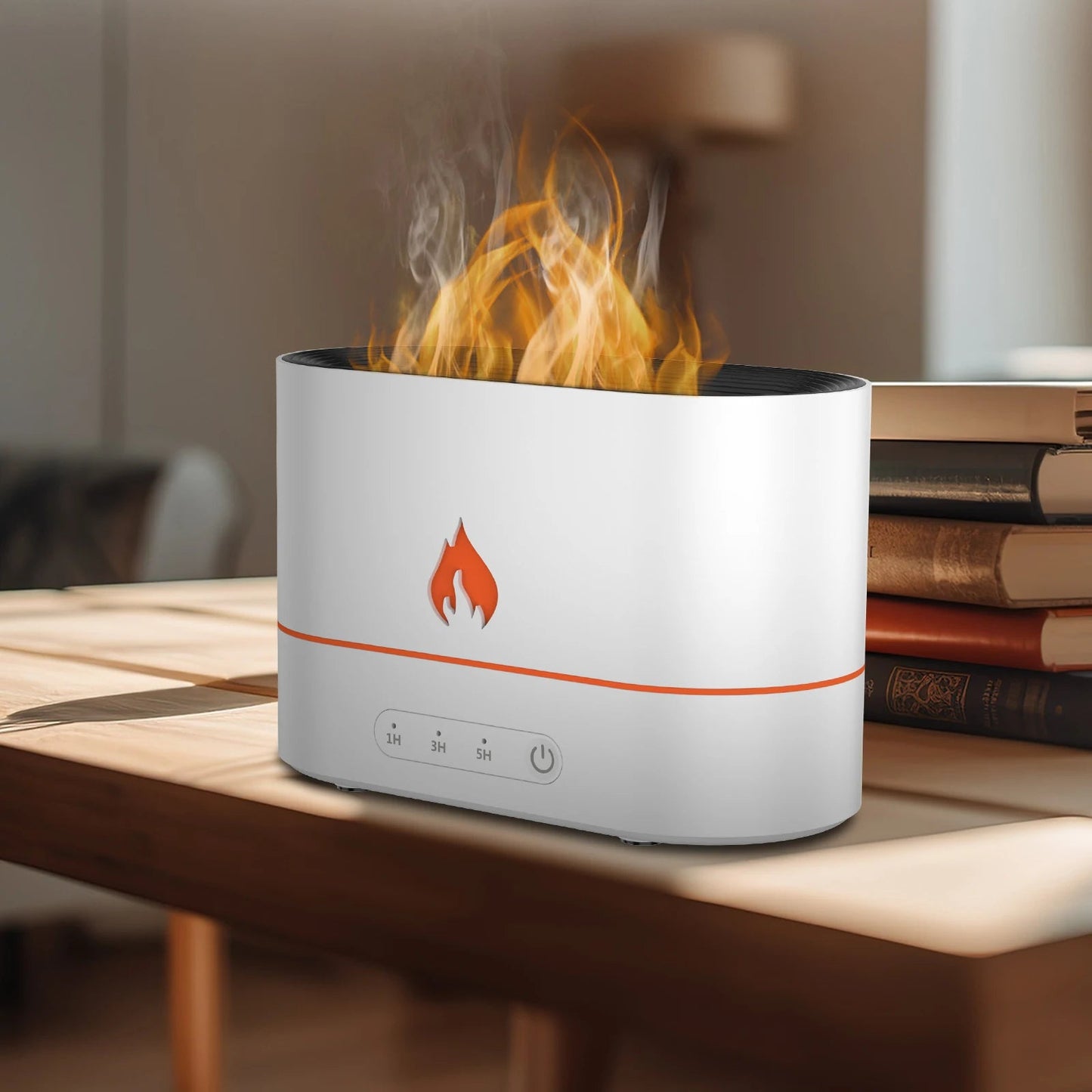 Relaxing flame Colourful humidifier - TonicTrove