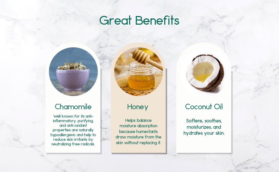 Renewing Soap Bar. Chamomile, Honey, and Coconut Oil. - TonicTrove