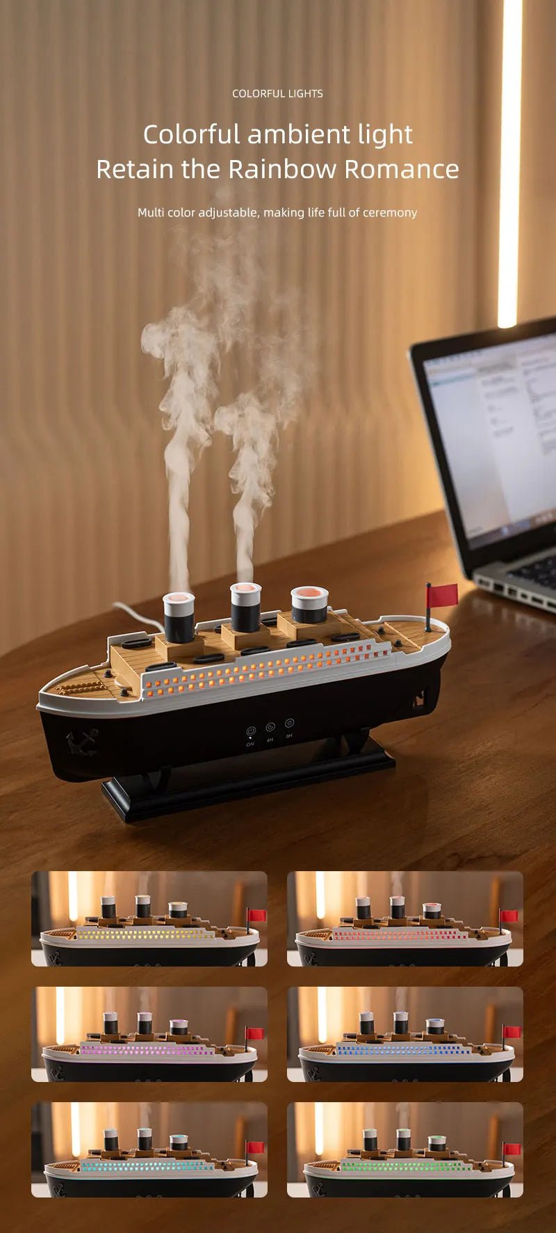 Retro Ship Air Humidifier - TonicTrove