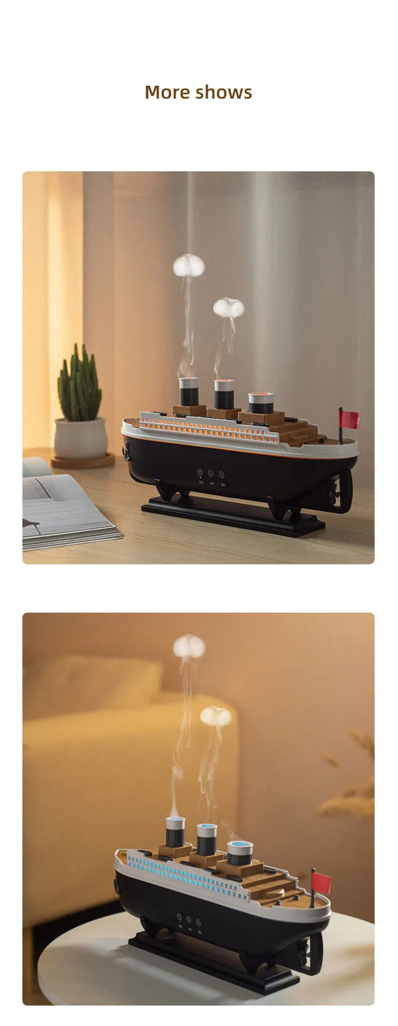 Retro Ship Air Humidifier - TonicTrove