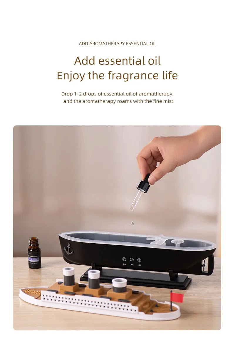 Retro Ship Air Humidifier - TonicTrove