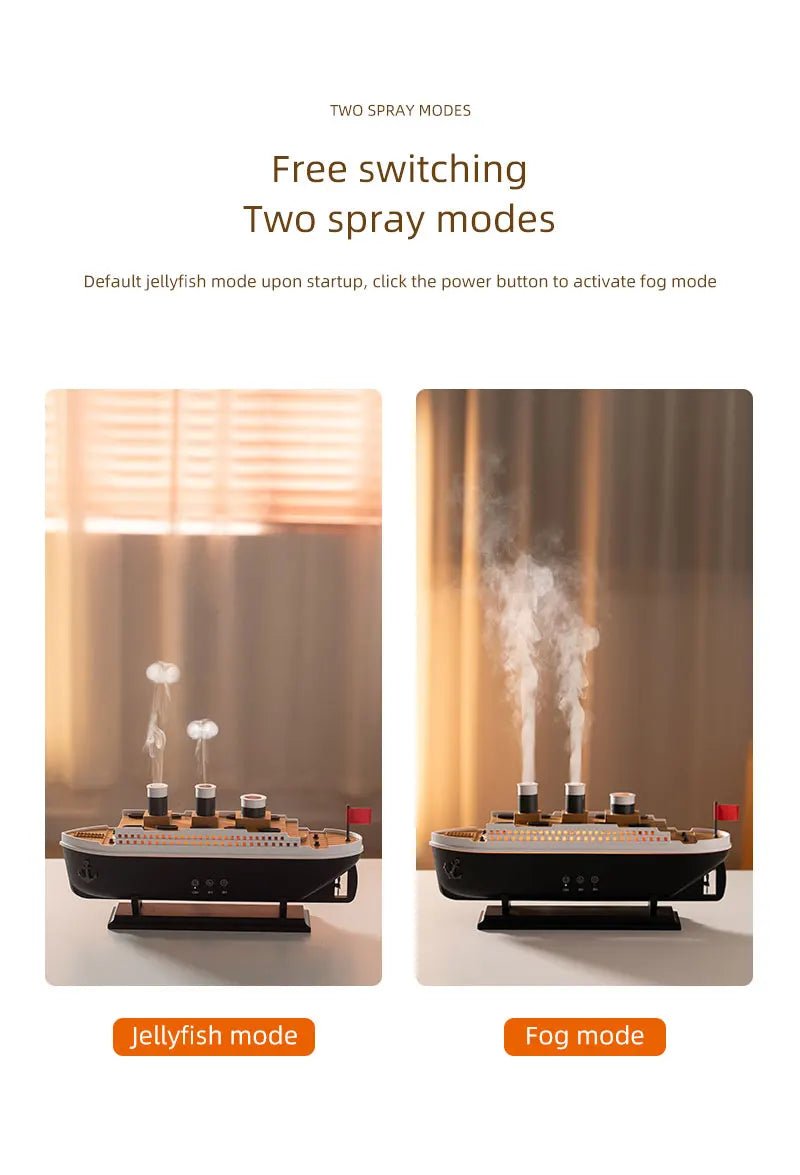 Retro Ship Air Humidifier - TonicTrove