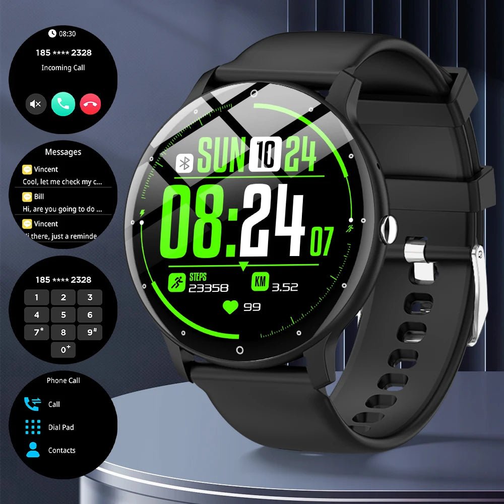 Smart Watch for Men & Women IP67, 100+ Sports Modes (Calorie&Distance Tracking) - TonicTrove