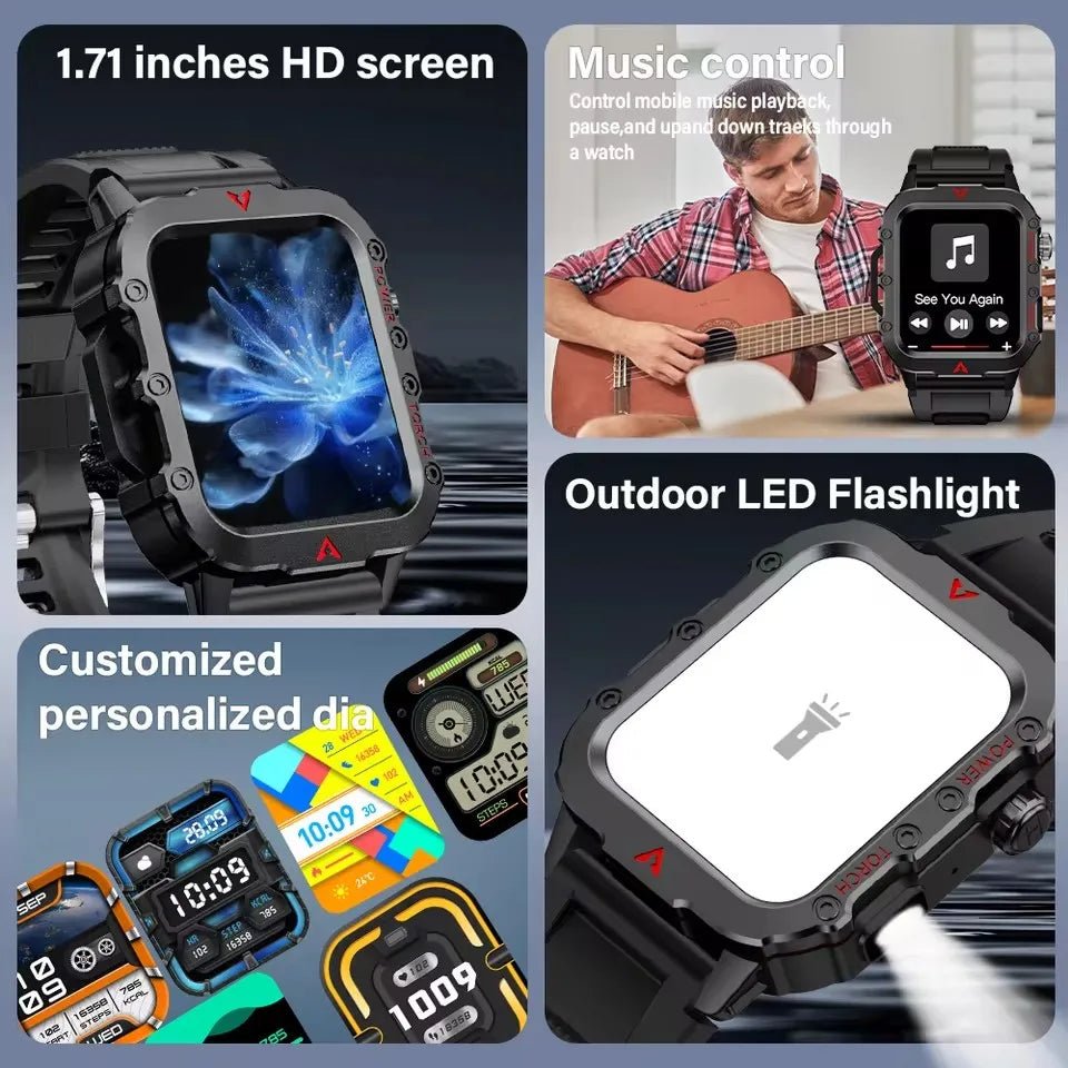 Smartwatch 1.71 Inch HD Display GPS - TonicTrove