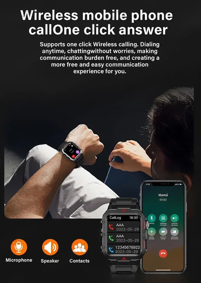 Smartwatch 1.71 Inch HD Display GPS - TonicTrove