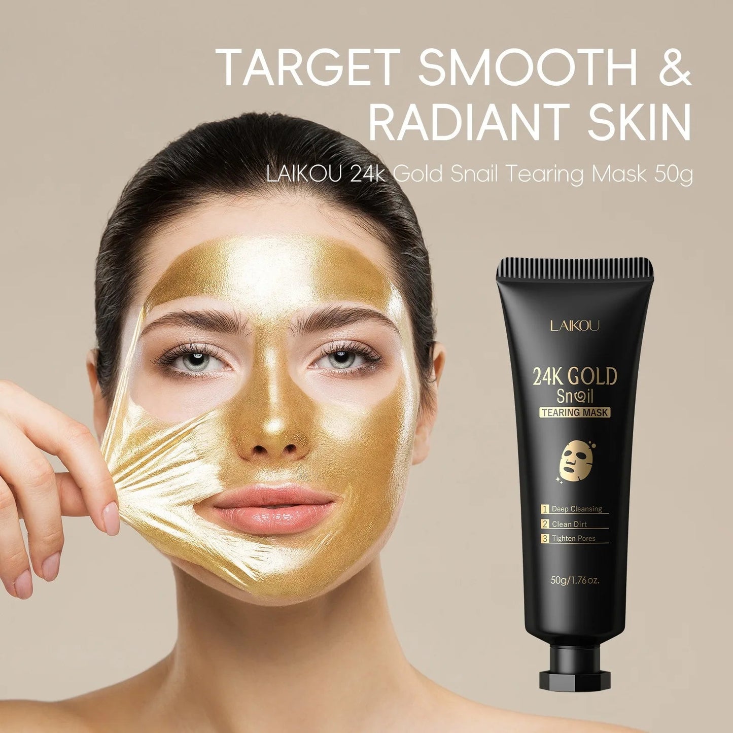 Snail Collagen Peel off Mask (Deep Cleaning Oil Control) - TonicTrove
