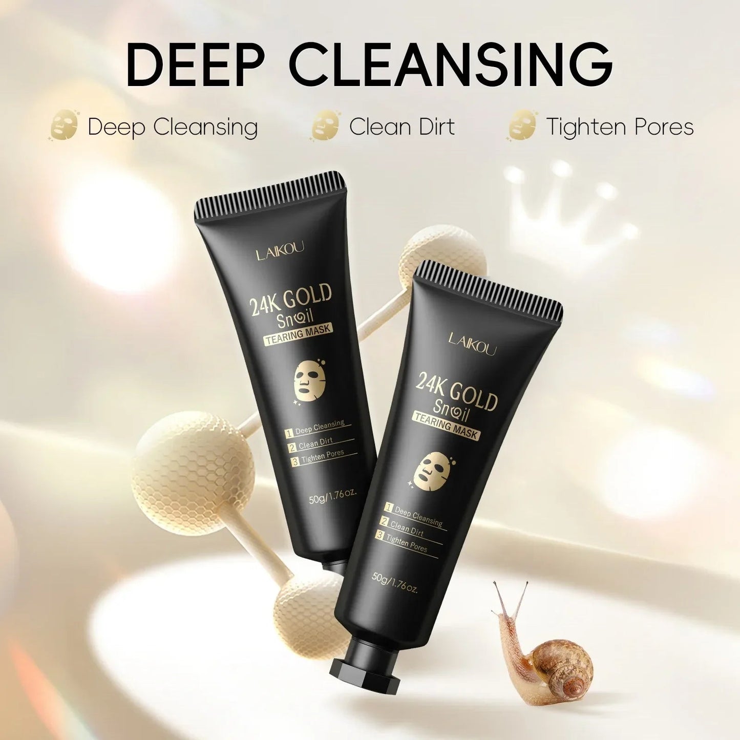 Snail Collagen Peel off Mask (Deep Cleaning Oil Control) - TonicTrove