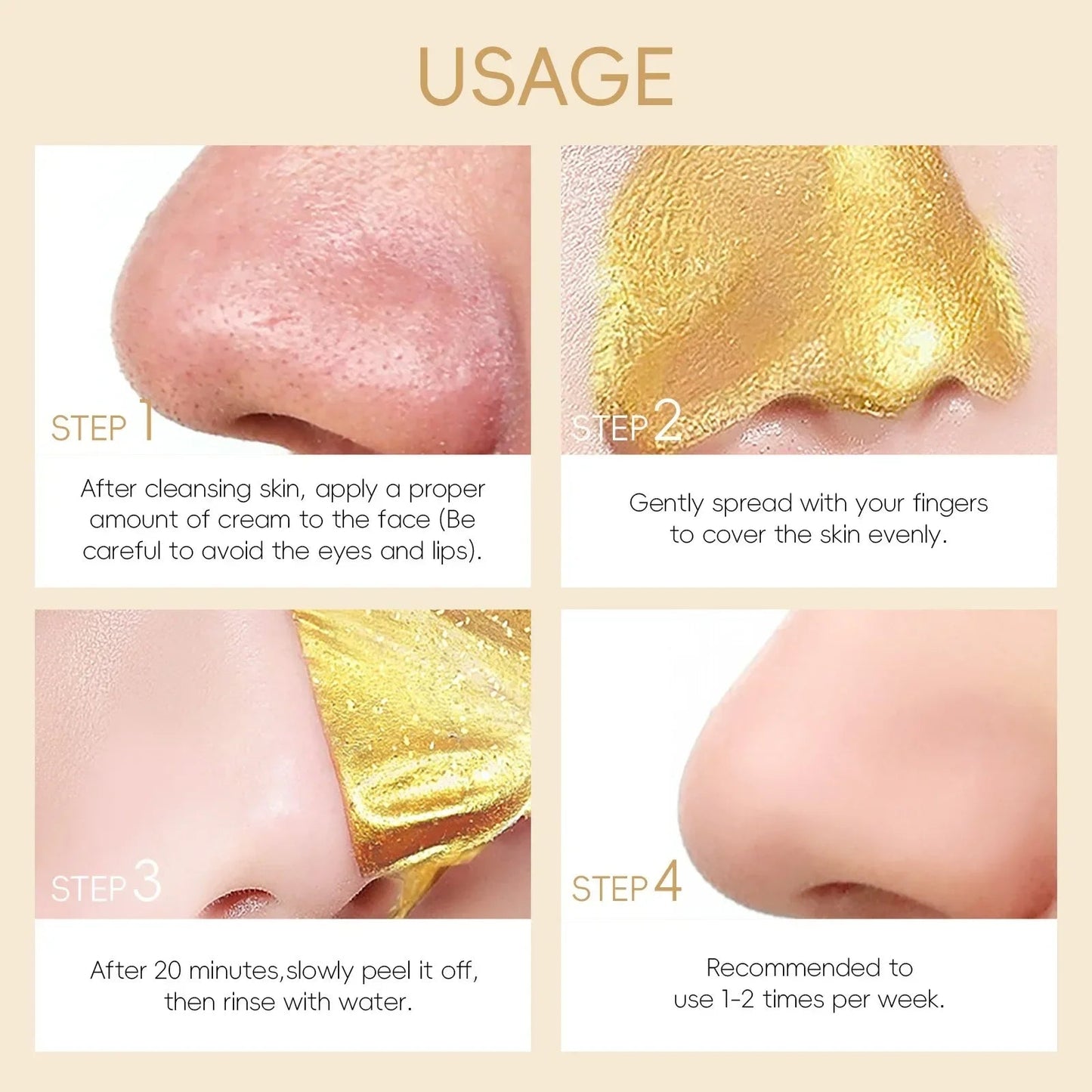 Snail Collagen Peel off Mask (Deep Cleaning Oil Control) - TonicTrove