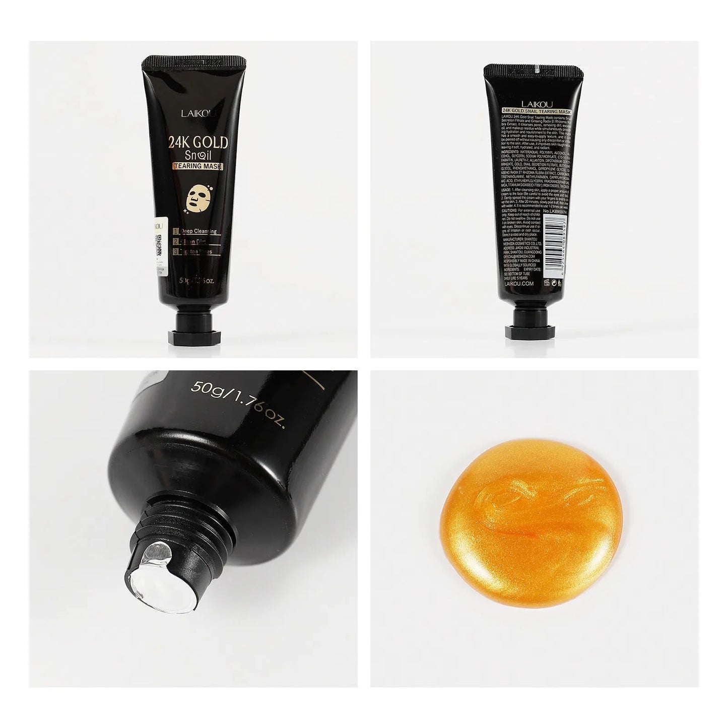 Snail Collagen Peel off Mask (Deep Cleaning Oil Control) - TonicTrove