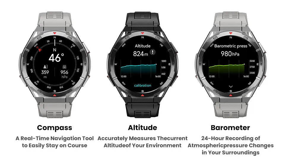 T - Rex 3 Smart watch (with GPS) - TonicTrove