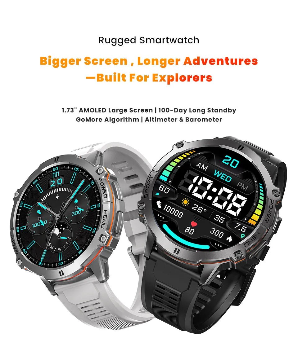 T - Rex 3 Smart Watch with GPS - TonicTrove