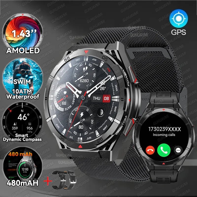 T - Rex 3 Smart watch (with GPS) - TonicTrove