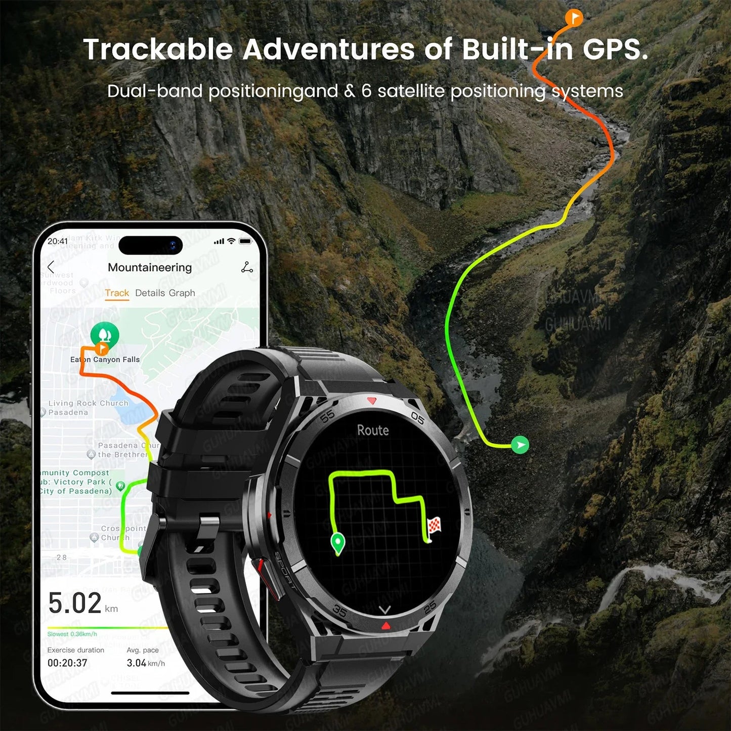 T - Rex 3 Smart watch (with GPS) - TonicTrove
