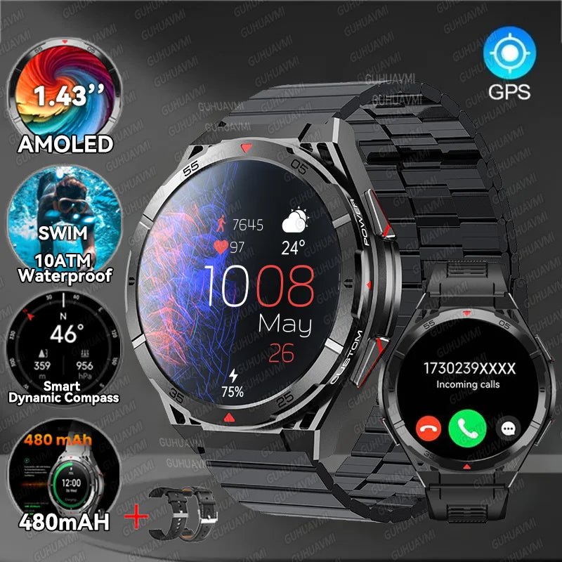 T - Rex 3 Smart watch (with GPS) - TonicTrove