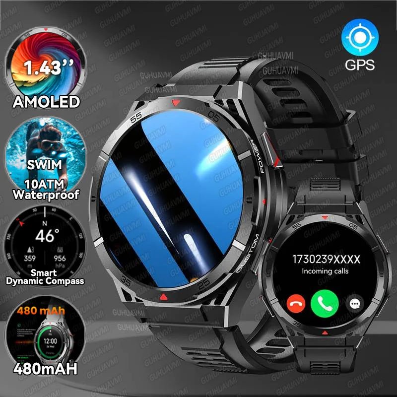 T - Rex 3 Smart watch (with GPS) - TonicTrove