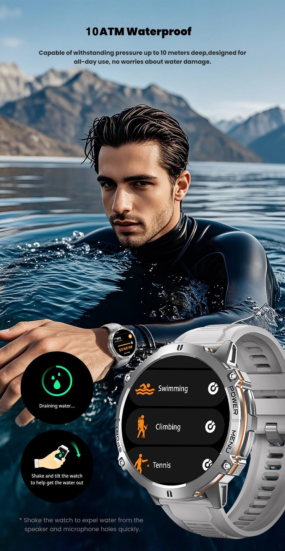 T - Rex 3 Smart Watch with GPS - TonicTrove
