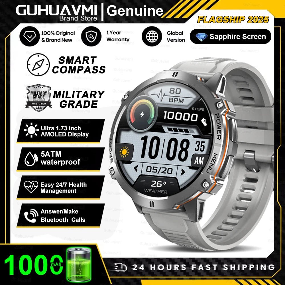 T - Rex 3 Smart Watch with GPS - TonicTrove