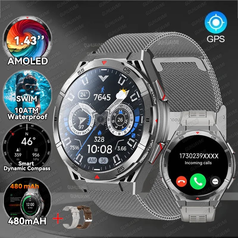 T - Rex 3 Smart watch (with GPS) - TonicTrove