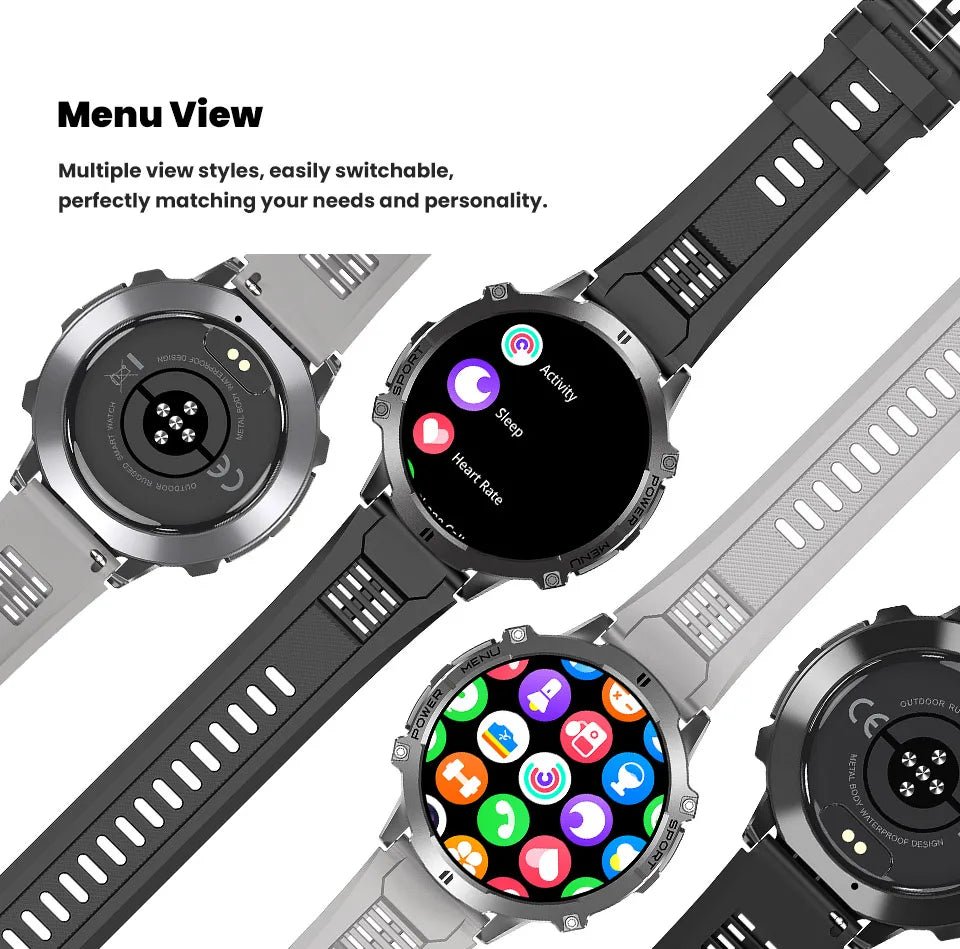 T - Rex 3 Smart Watch with GPS - TonicTrove