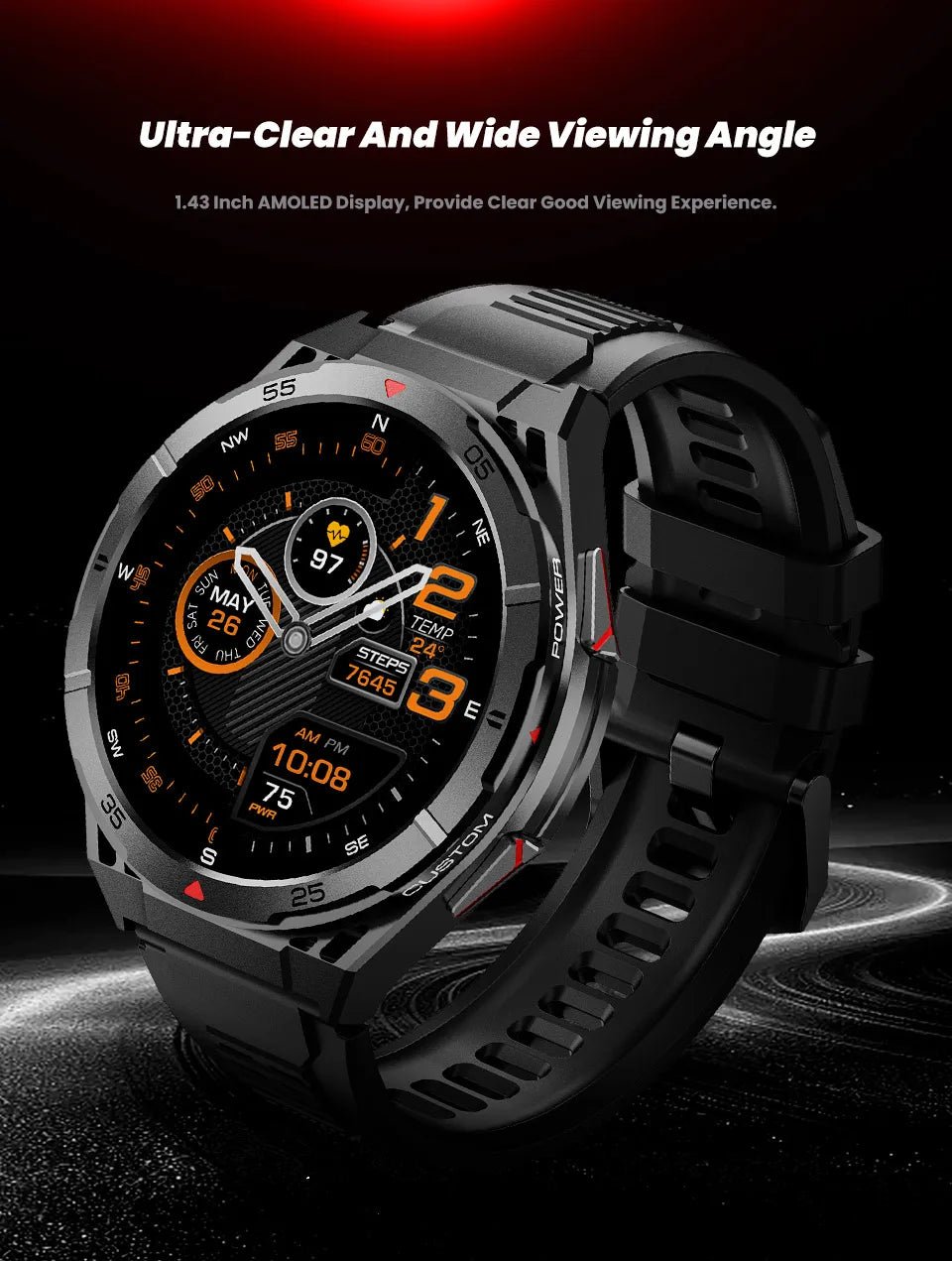 T - Rex 3 Smart watch (with GPS) - TonicTrove
