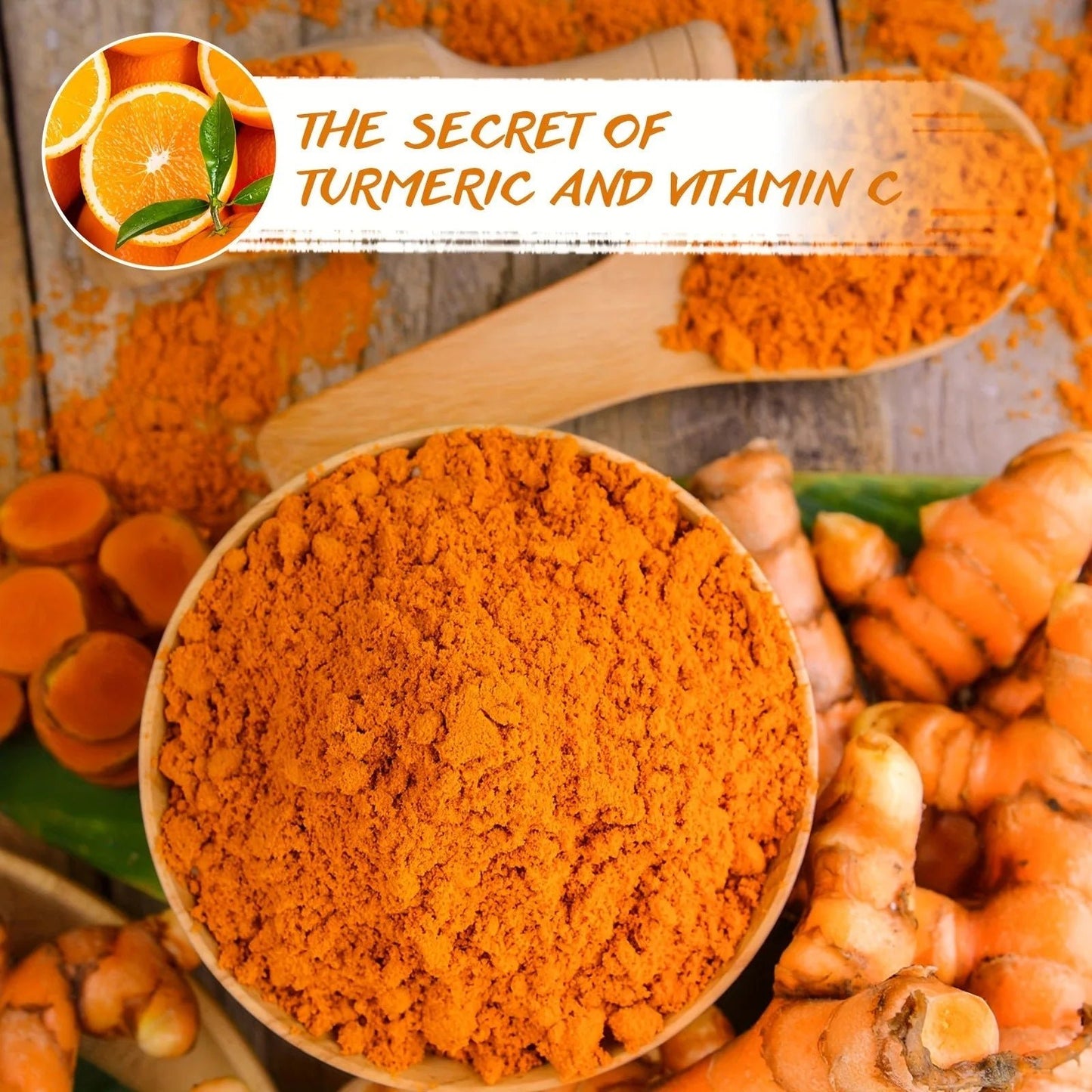 Vitamin C Exfoliating facial mask Turmeric Exfoliating facial mask Improve Pore Deep Cleaning facial mask Apply facial mask - TonicTrove