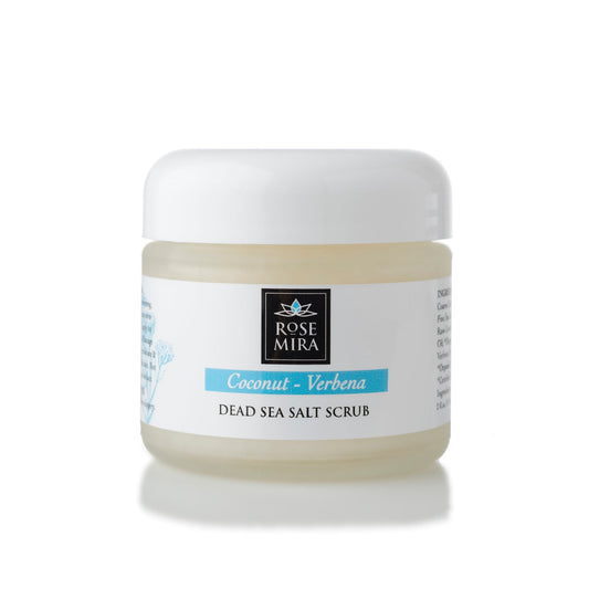 Coconut Verbena Dead Sea Salt Body Scrub - TonicTrove