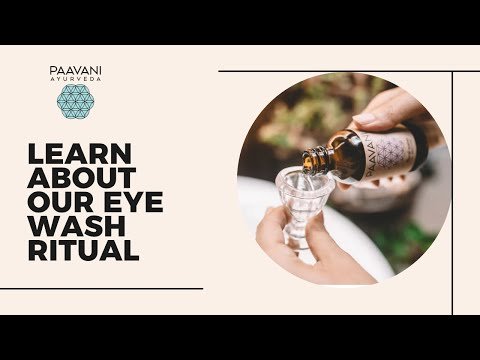 Eye Wash Ritual | Ayurvedic Eye Cleansing for Soothing & Hydrating - TonicTrove