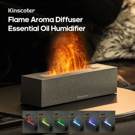 KINSCOTER Flame Air Humidifier - TonicTrove