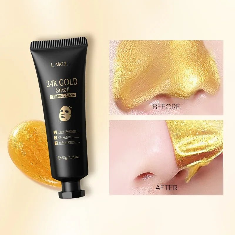 LAIKOU 24K Gold Sakura, Peeling Face Mask (Anti Wrinkle) - TonicTrove