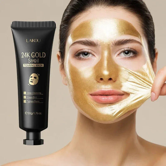 LAIKOU 24K Gold Sakura, Peeling Face Mask (Anti Wrinkle) - TonicTrove