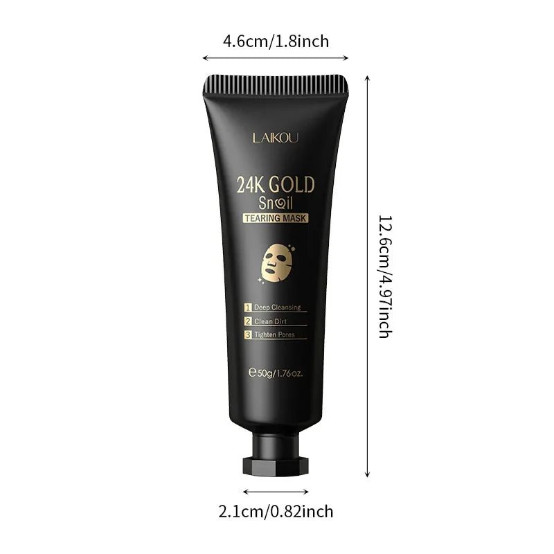 LAIKOU 24K Gold Sakura, Peeling Face Mask (Anti Wrinkle) - TonicTrove
