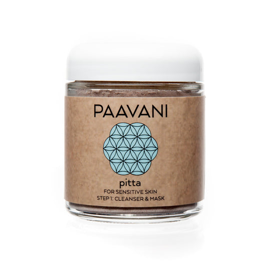 PAANAVI Pitta Cleanser & Mask | Ayurvedic Cleansing for Sensitive, Inflamed Skin - TonicTrove