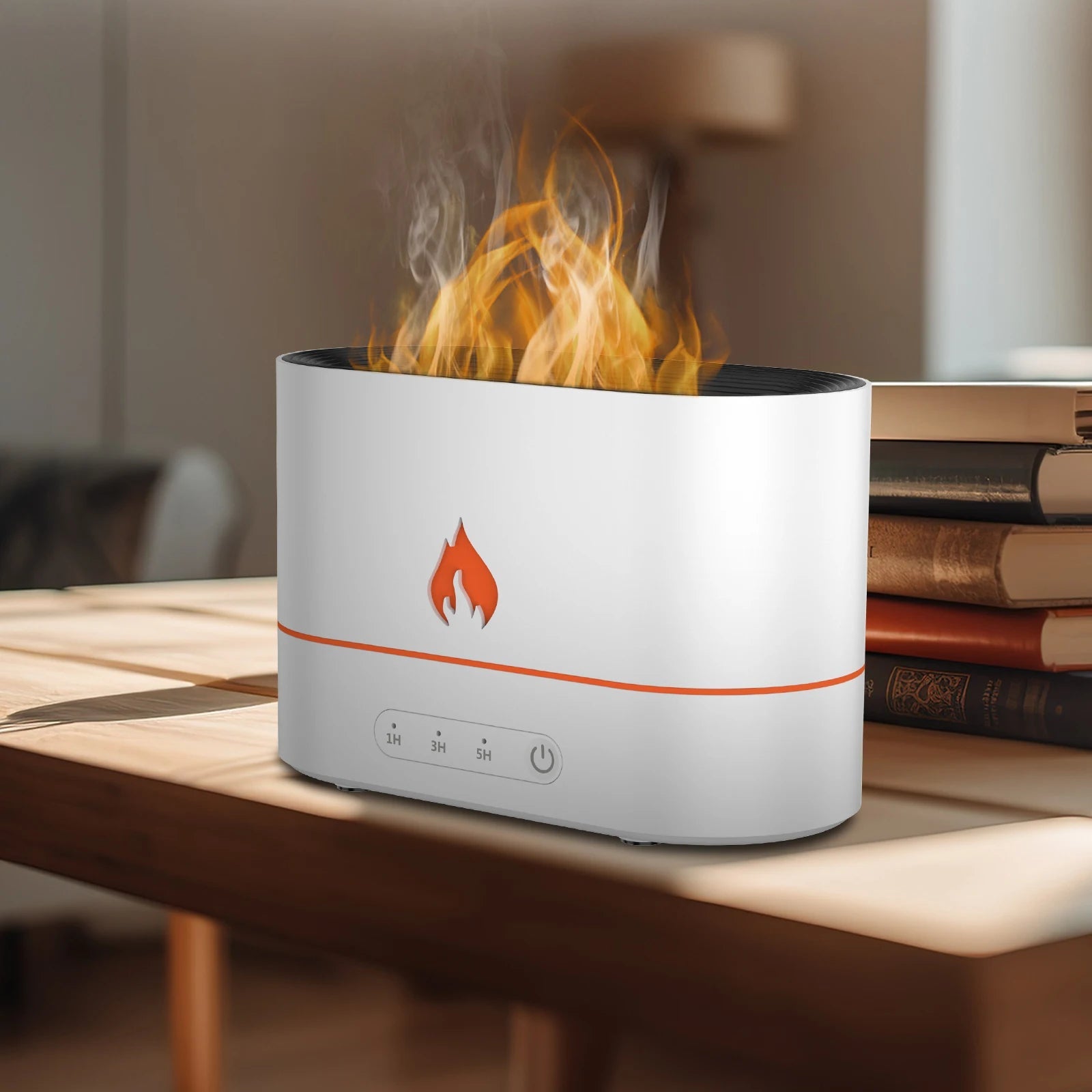 Relaxing flame Colourful humidifier - TonicTrove